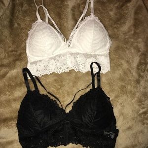 NEW Padded Lace Bralettes 36B/C